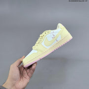 Jordan 1 Low OG Shy Pink Low-Top Sneakers