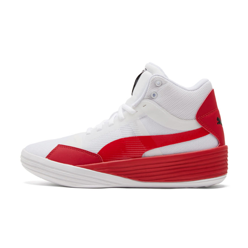 PUMA Clyde All Pro Mid 'White Red'