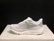 HOKA Stinson 7 White and Gray Sneakers
