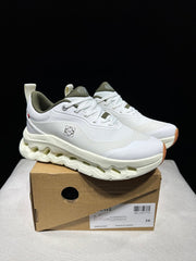 On x Loewe Cloudtilt 2.0 Sneakers, White and Light Green