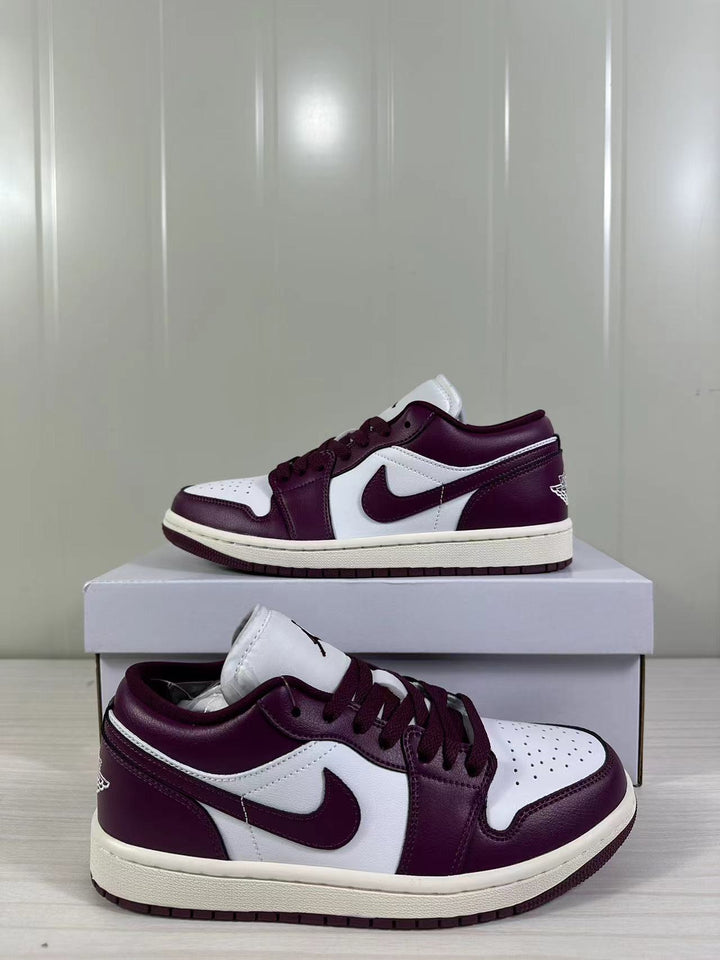 Jordan Air Jordan 1 Low Bordeaux White DC0774-161