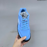 Air Jordan 5 Retro Low UNC Blue Sneakers