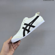 Onitsuka Tiger Mexico 66 Slip-On Sneakers White Black D342Q