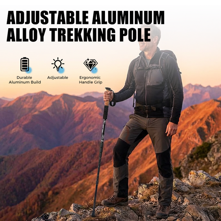 🏔️ Trekking Pole Built for Adventure 🌲